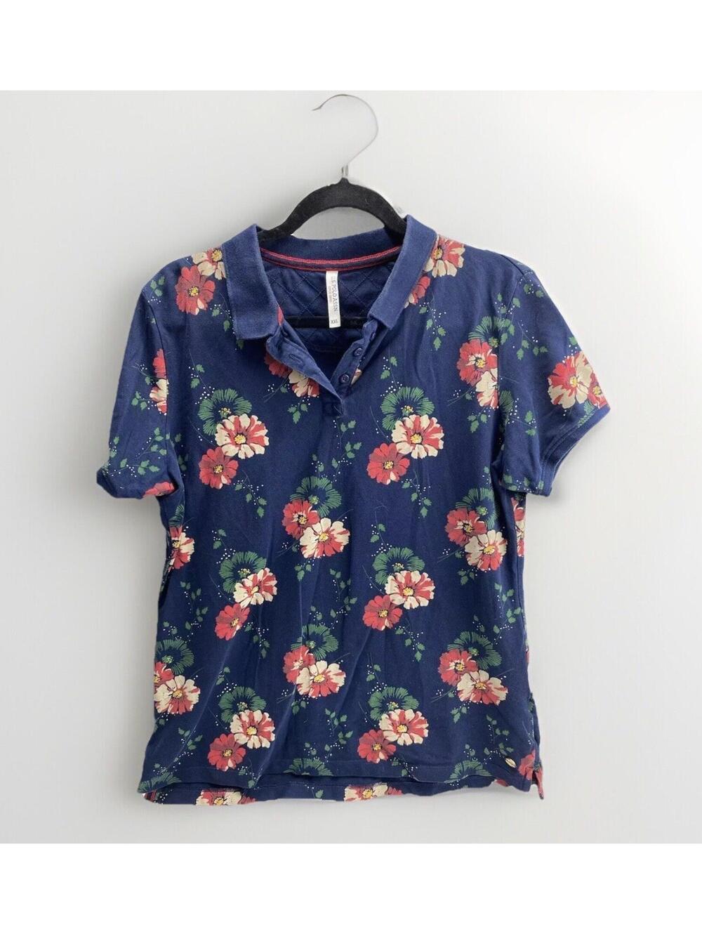 US Polo Assn Women’s XXL Floral Button-Up Shirt Casual Top Excellent Condition
